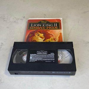 Lion king 2 Simbas Pride VHS Tape